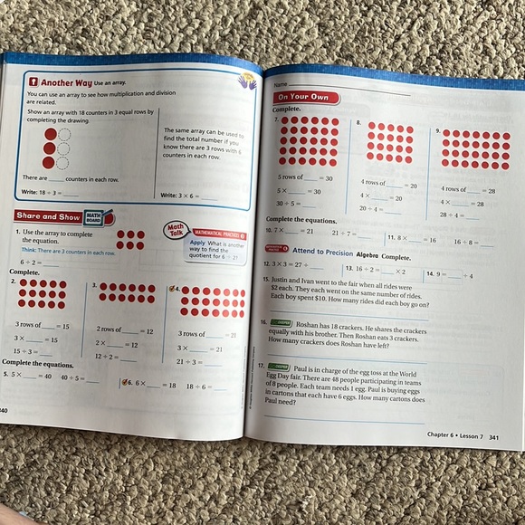 Go Math! Third Grade, Volume 1 - Picture 10 of 10